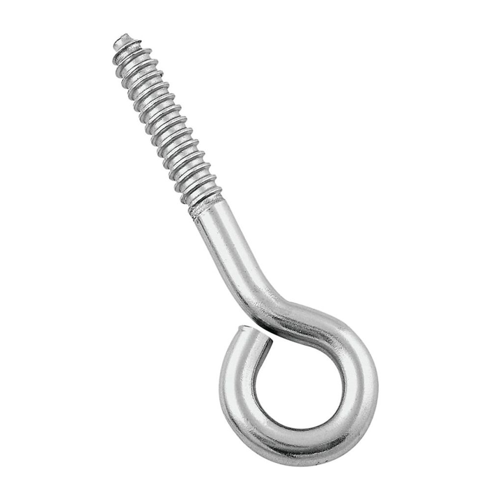 National Hardware 3/8 in. x 4-1/2 in. Stainless Steel Lag Screw Eye