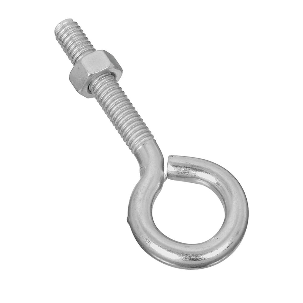 National Hardware 5/16 in. x 3-1/4 in. Zinc Eye Bolt with Nut