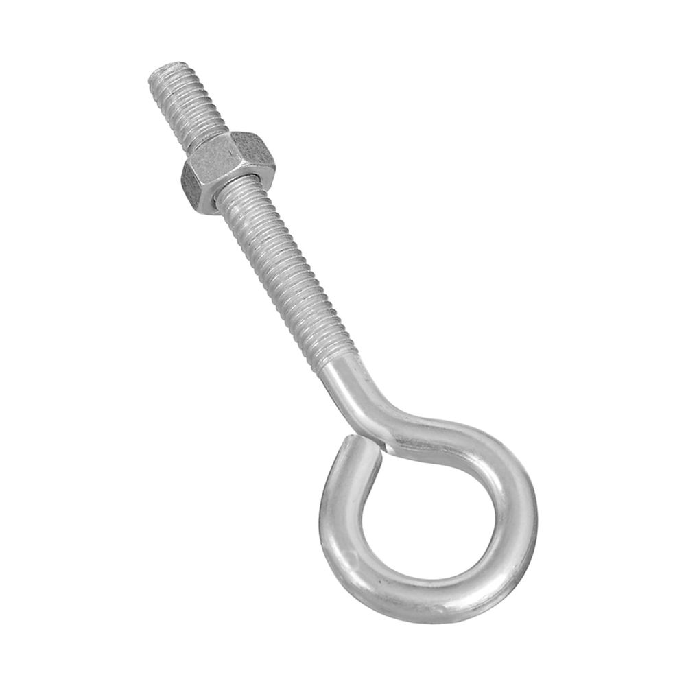National Hardware 5/16 in. x 4 in. Zinc Eye Bolt with Hex Nut