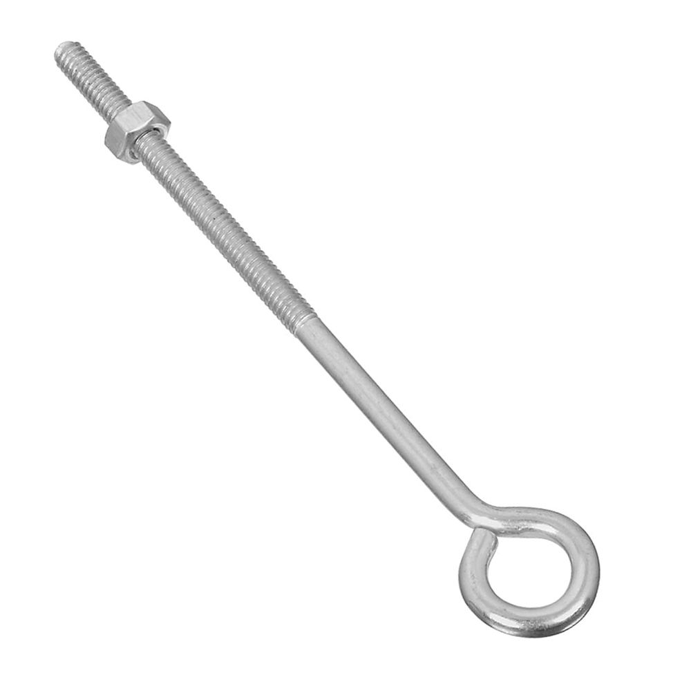 National Hardware 1/4 in. x 6 in. Zinc Eye Bolt with Nut
