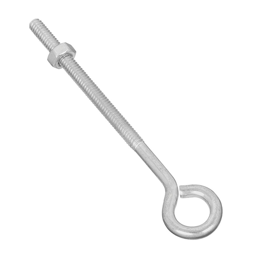 National Hardware 1/4 in. x 5 in. Zinc Eye Bolt with Nut