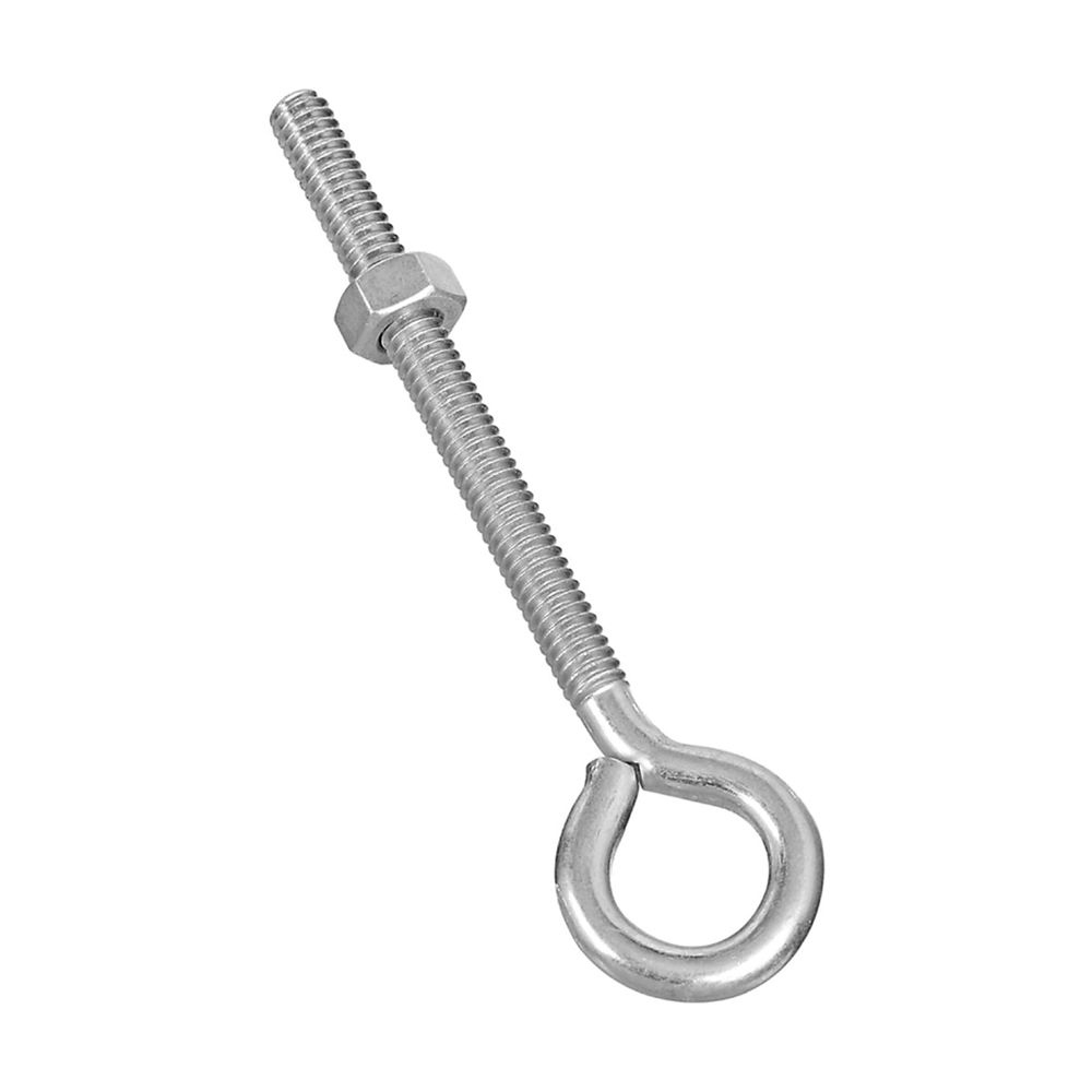National Hardware 1/4 in. x 4 in. Zinc Eye Bolt with Nut