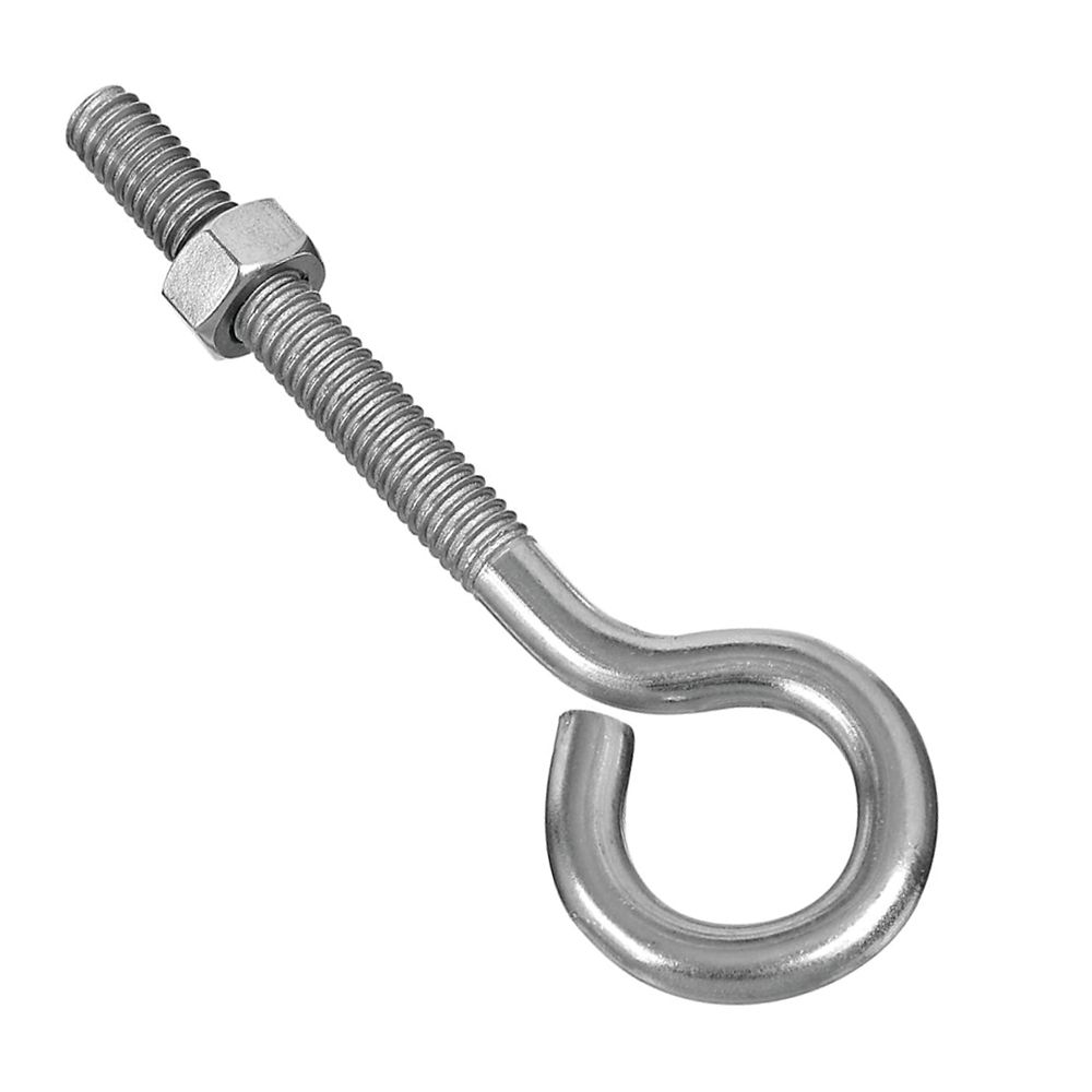 National Hardware 1/4 in. x 2 in. Stainless Steel Eye Bolt with Nut