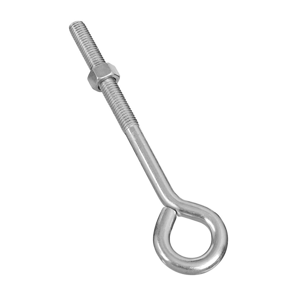 National Hardware 1/2 in. x 8 in. Zinc Eye Bolt with Hex Nut