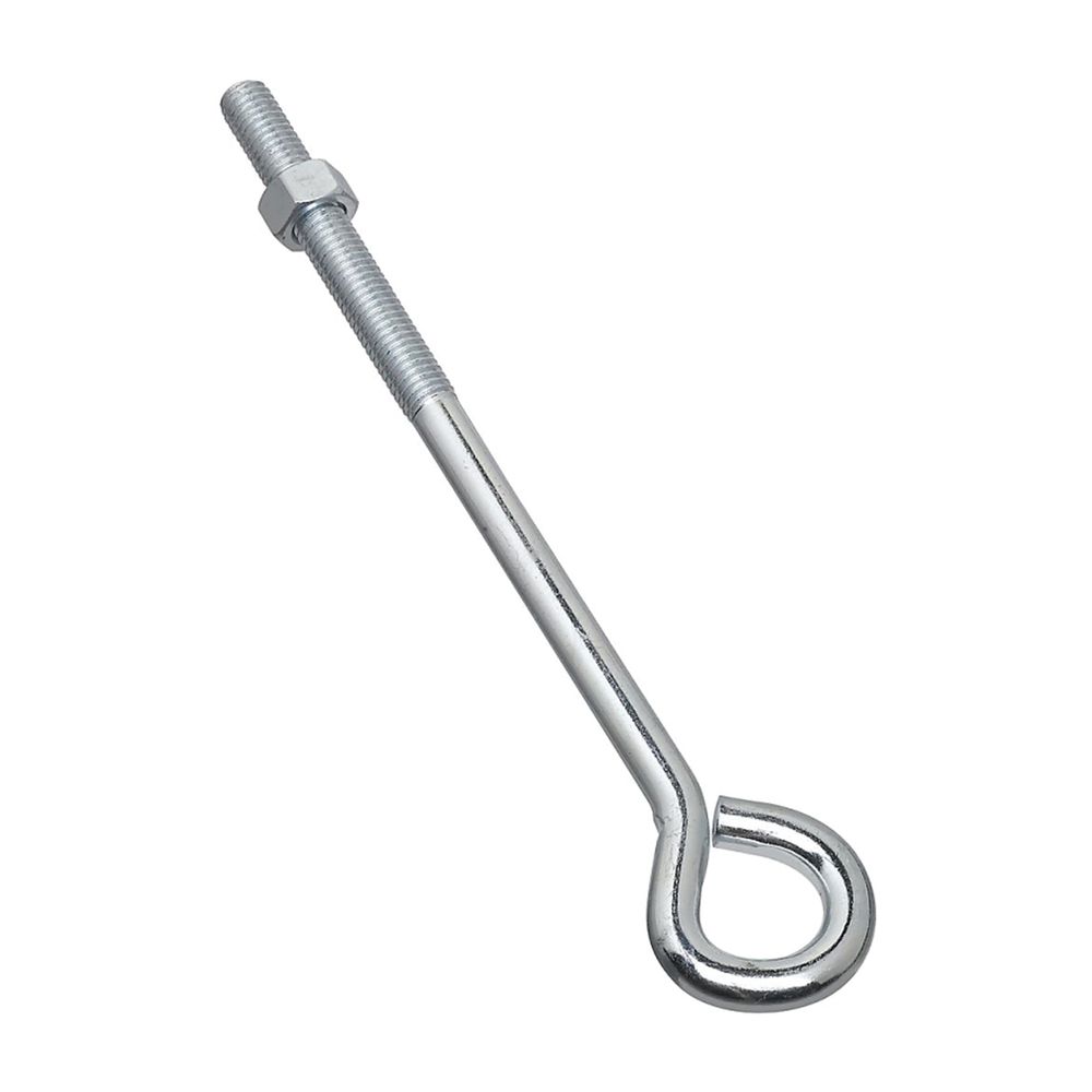 National Hardware 1/2 in. x 10 in. Zinc Eye Bolt with Hex Nut