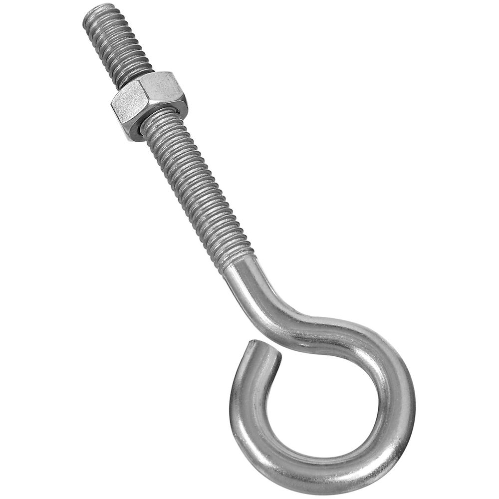 National Hardware 5/16 in. x 4 in. Stainless Steel Eye Bolt with Nut