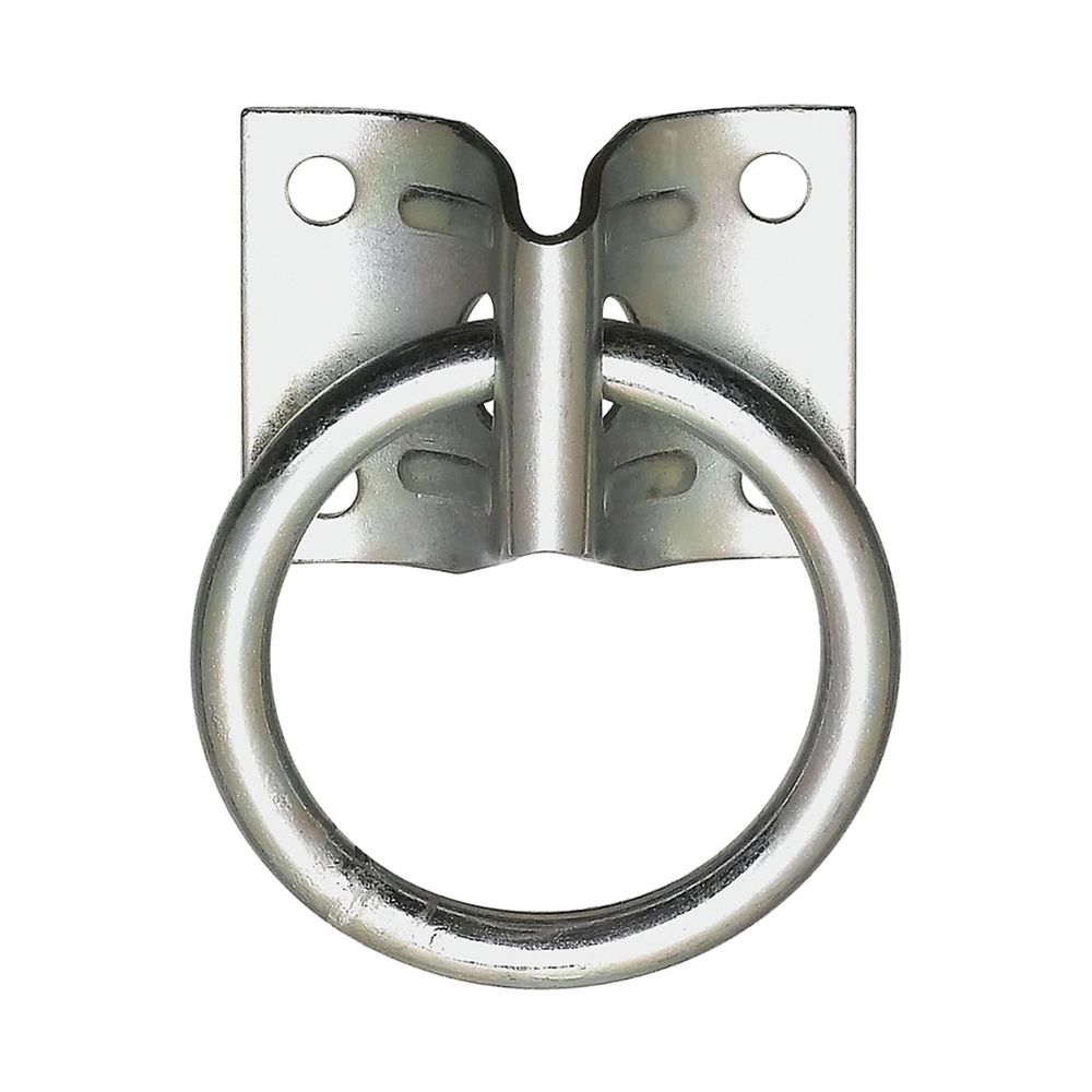 National Hardware 2 in. Zinc Hitch Ring with Plate