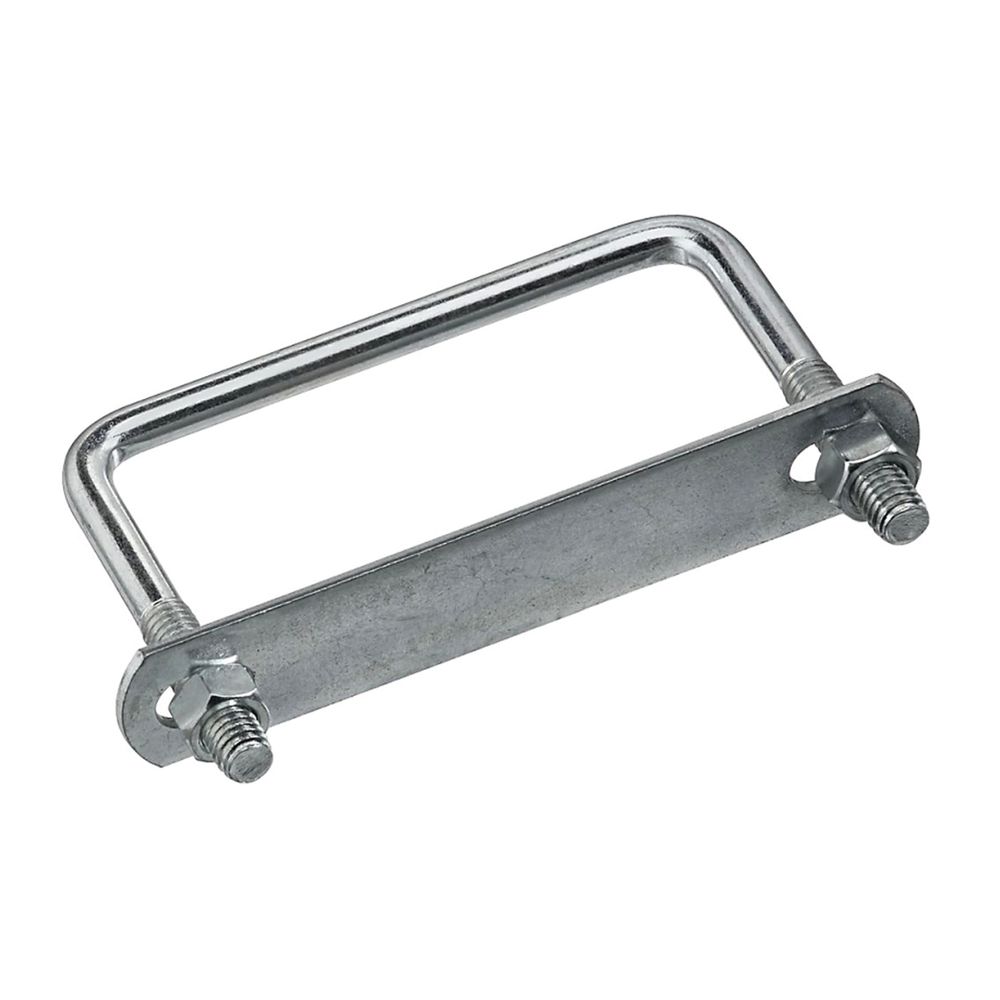 National Hardware 3/8 in. x 4 in. x 3 in. Zinc Square U-Bolt