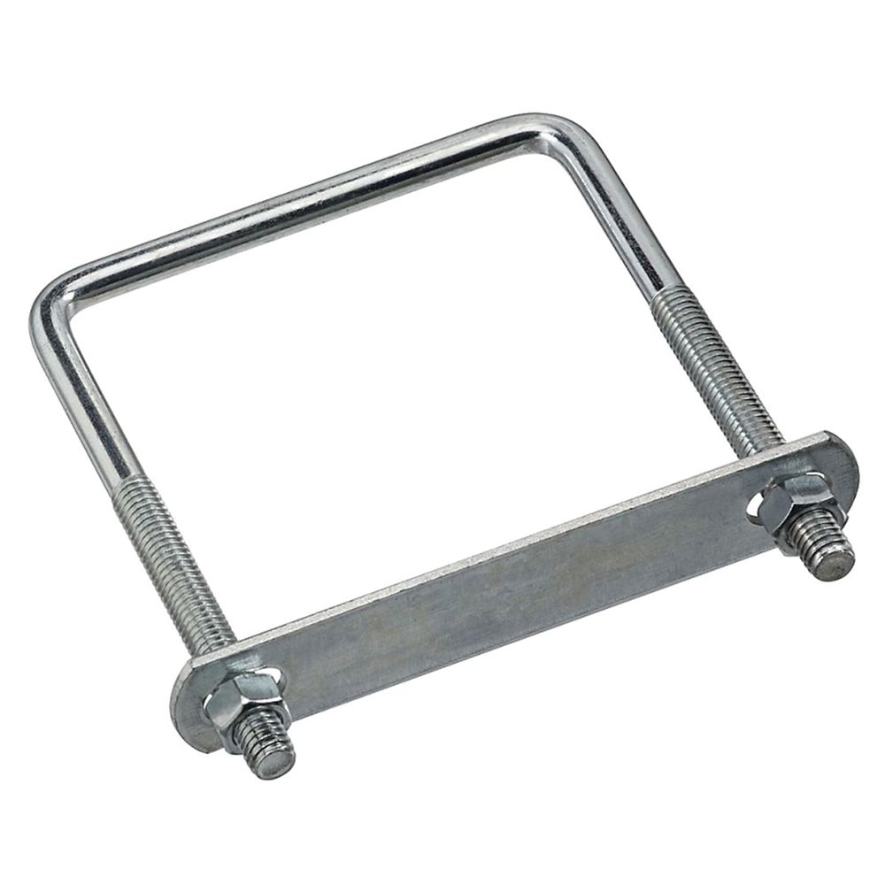 National Hardware 3/8 in. x 4 in. x 5 in. Zinc Square U-Bolt