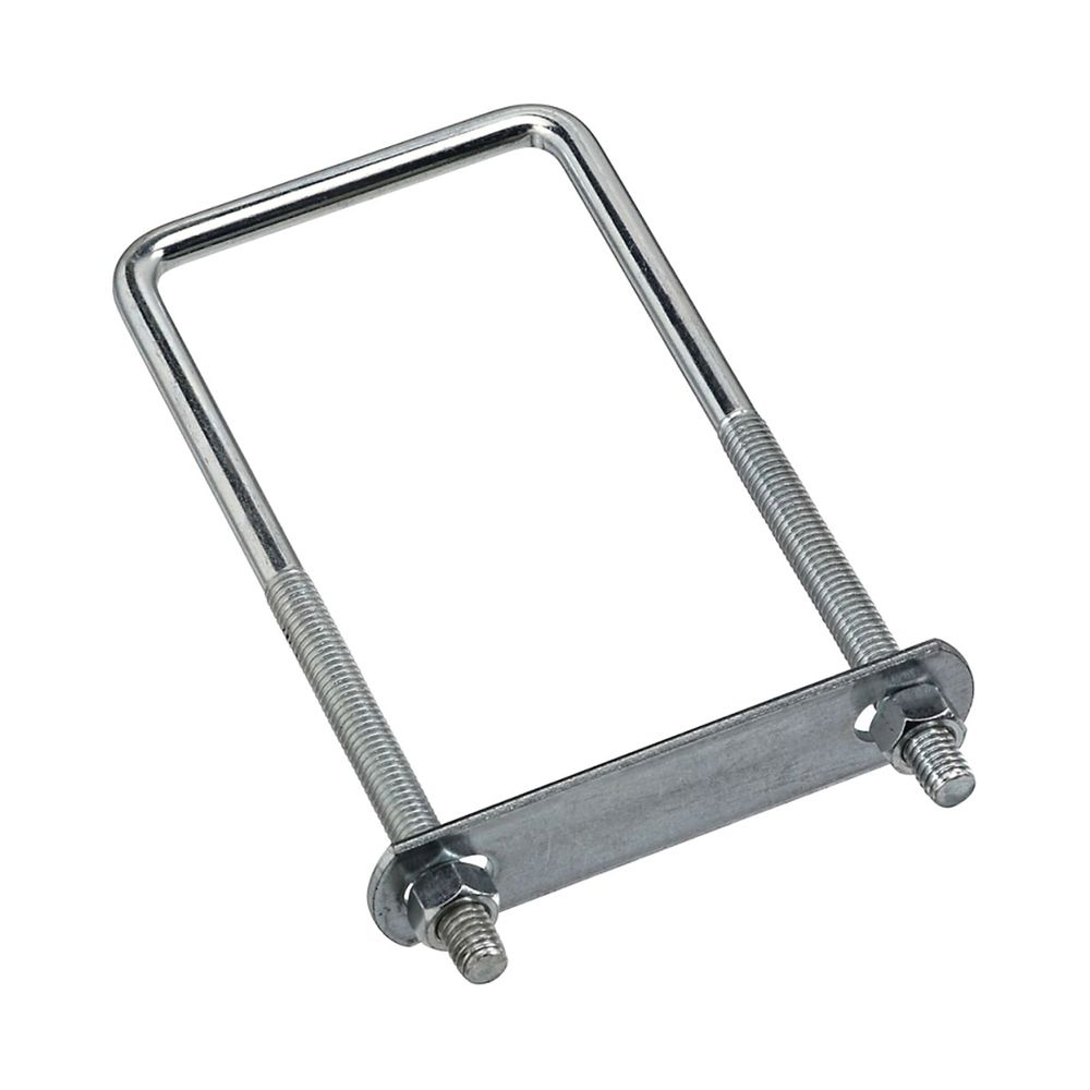 National Hardware 3/8 in. x 3 in. x 7 in. Zinc Square U-Bolt