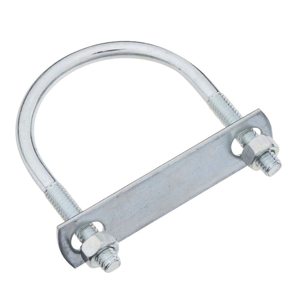 National Hardware 5/16 in. x 2-1/2 in. x 3-1/2 in. Zinc U-Bolt with Nuts