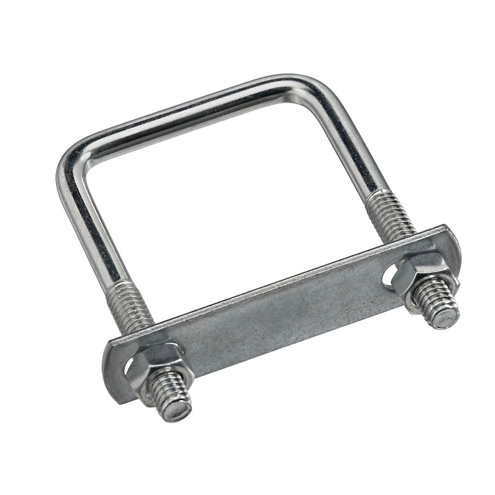 National Hardware 5/16 in. x 2 in. x 3 in. Zinc Square U-Bolt