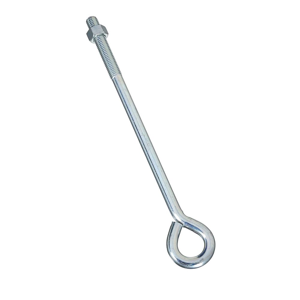National Hardware 5/8 in. x 14 in. Zinc Eye Bolt with Hex Nut