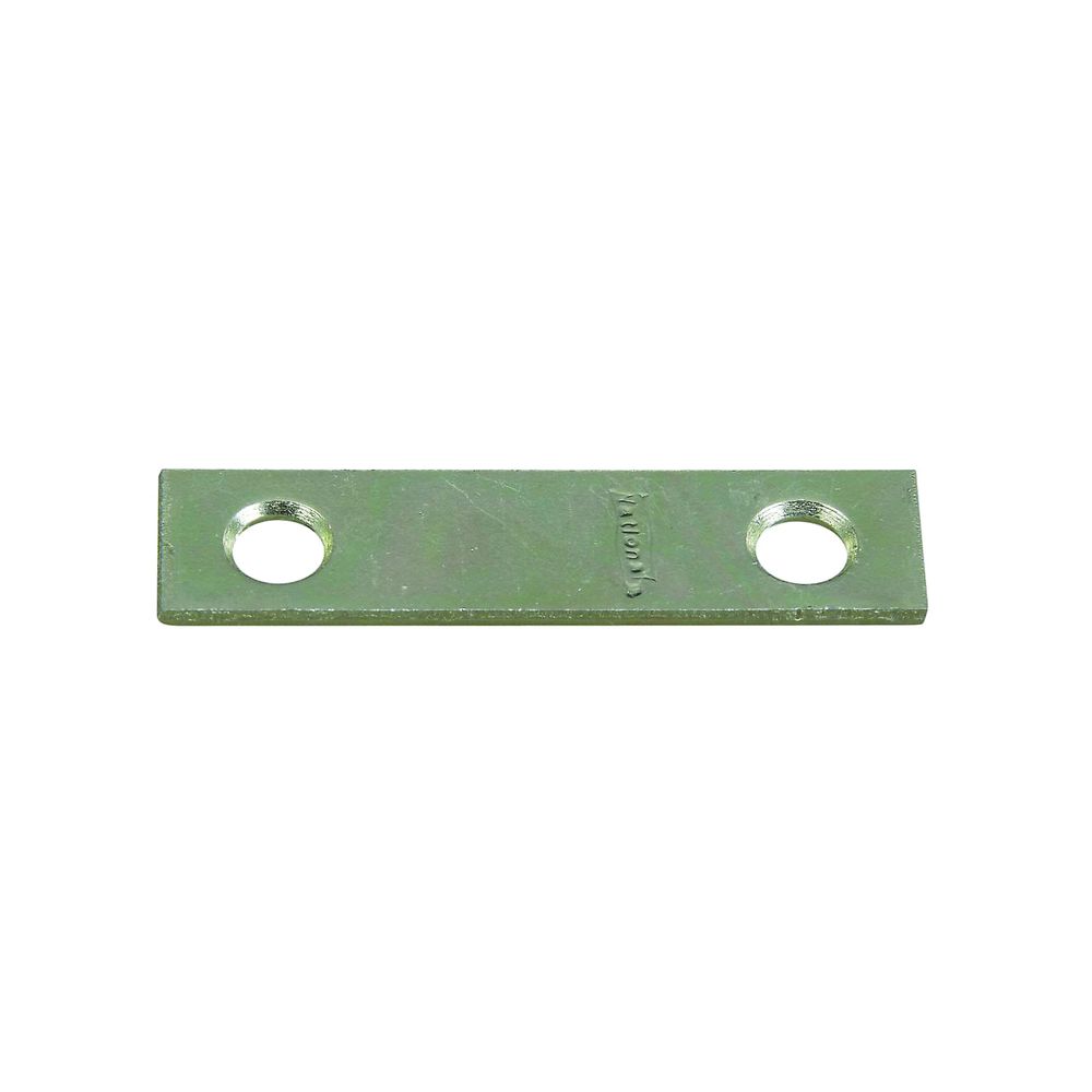 National Hardware 2 in. x 1/2 in. Zinc Steel Mending Plate