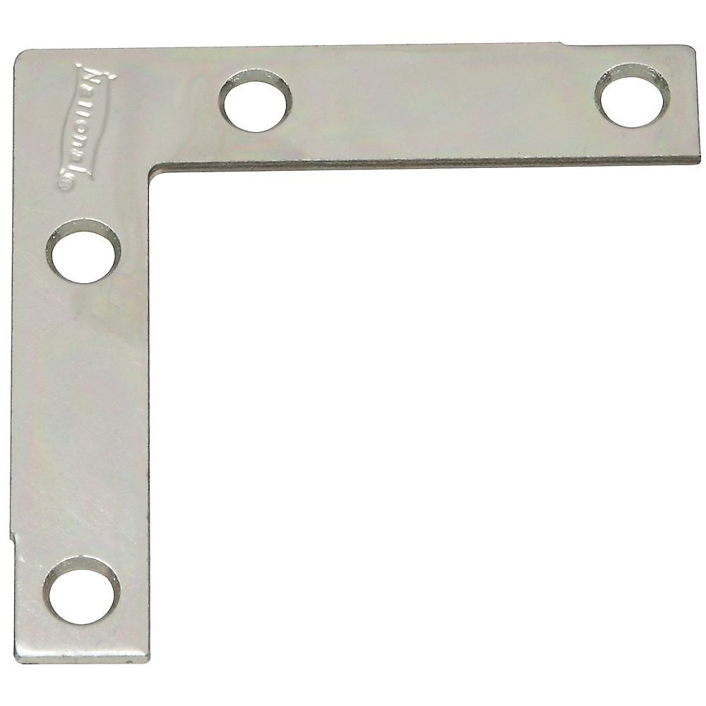 National Hardware 2-1/2 in. x 1/2 in. Zinc Plated Corner Brace