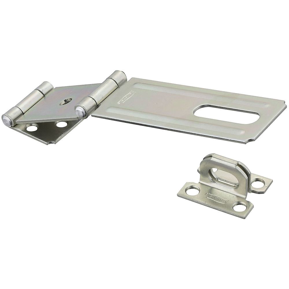 National Hardware 4-1/2 in. Zinc Plated Safety Hasp