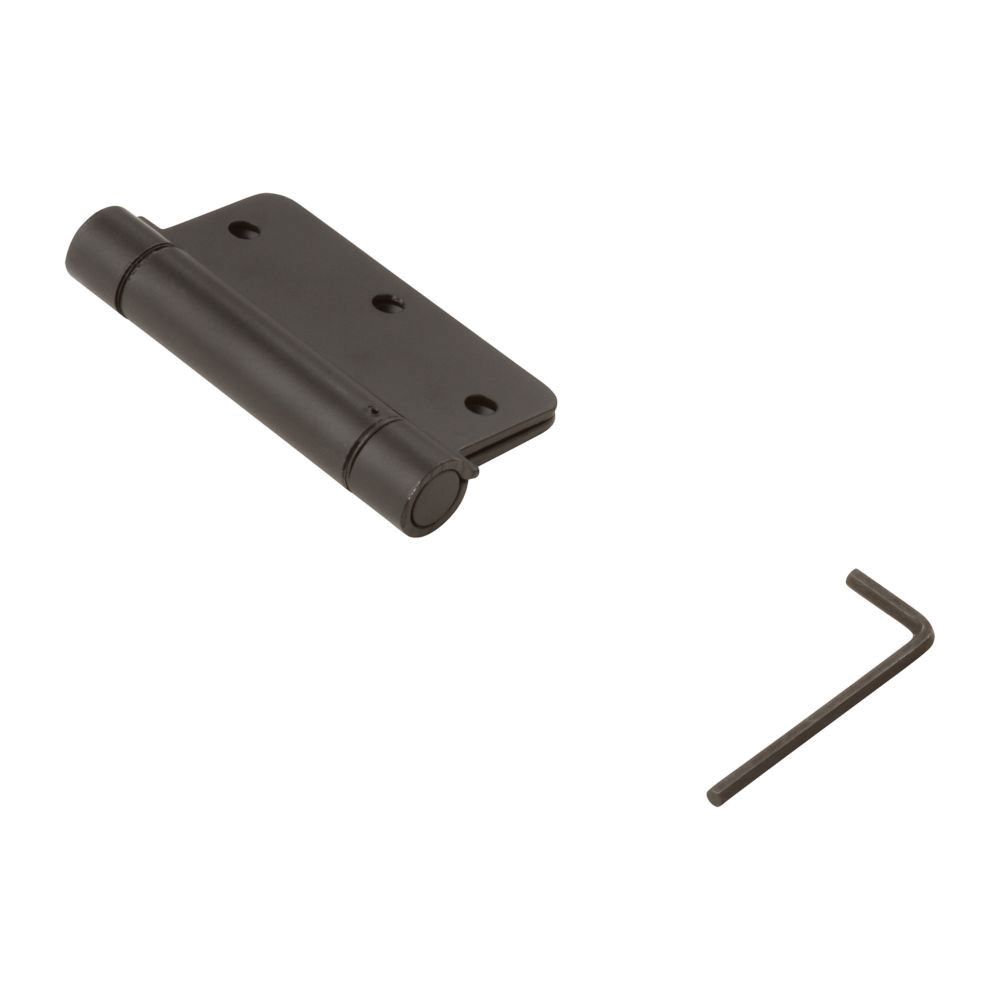 National Hardware 3-1/2 in. Oil-Rubbed Bronze Spring Hinge