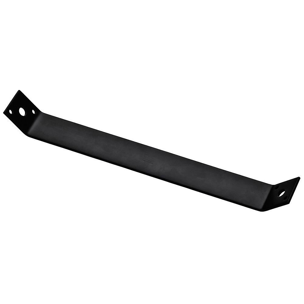 National Hardware 13-5/16 in. x 1-1/2 in. x 1/8 in. Black Strap Brace