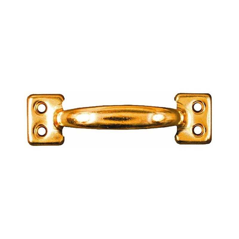 National Hardware 4 in. Brass Bar Sash Lift