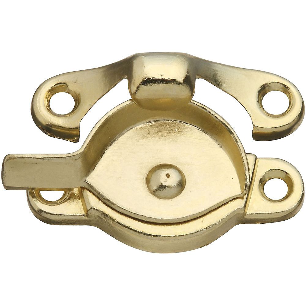 National Hardware V600 Brass Sash Lock