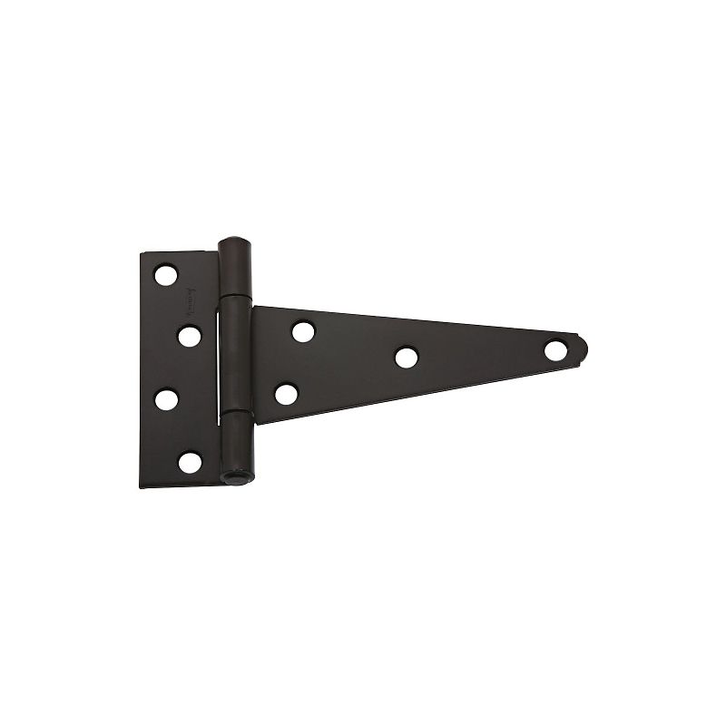 National Hardware 6 in. Black T-Hinge