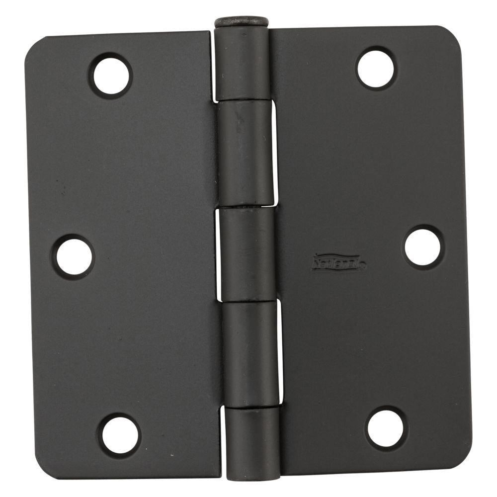 National Hardware 3-1/2 in. Oil-Rubbed Bronze Door Hinge