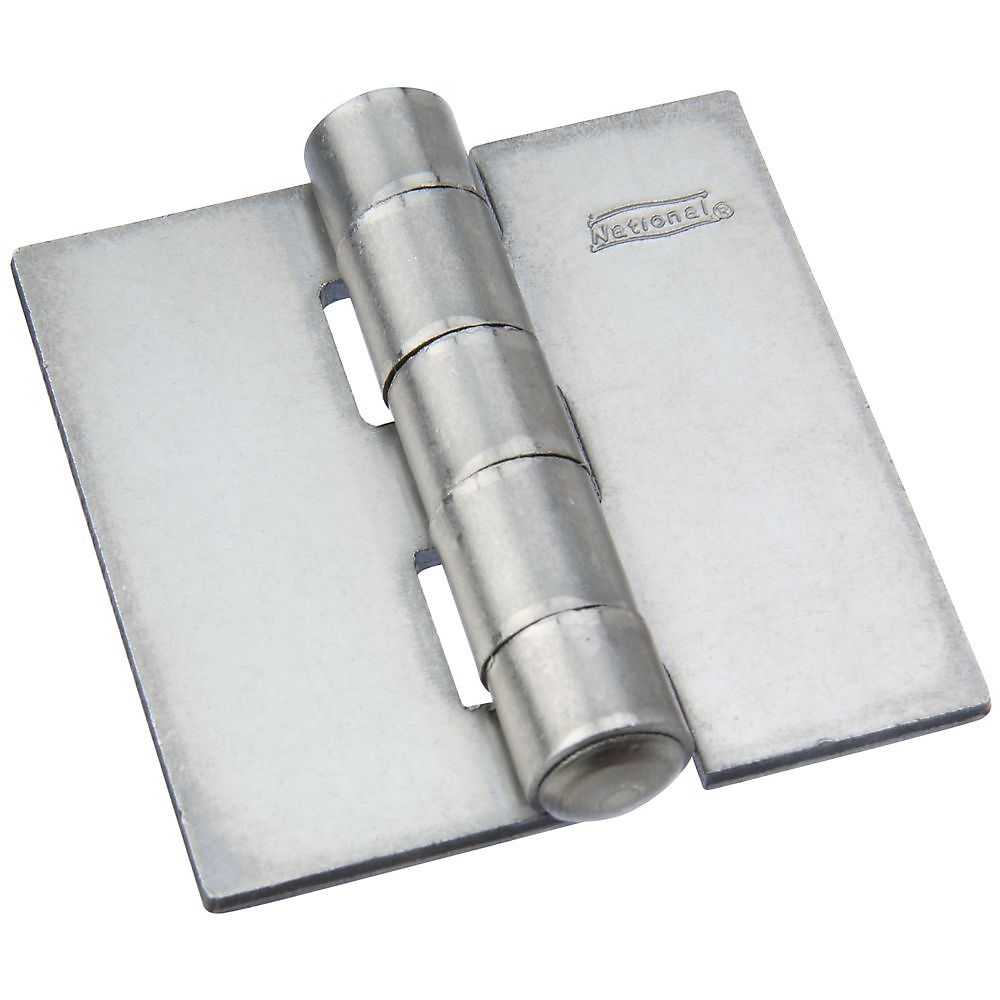 National Hardware 2 in. Plain Steel Surface Hinge