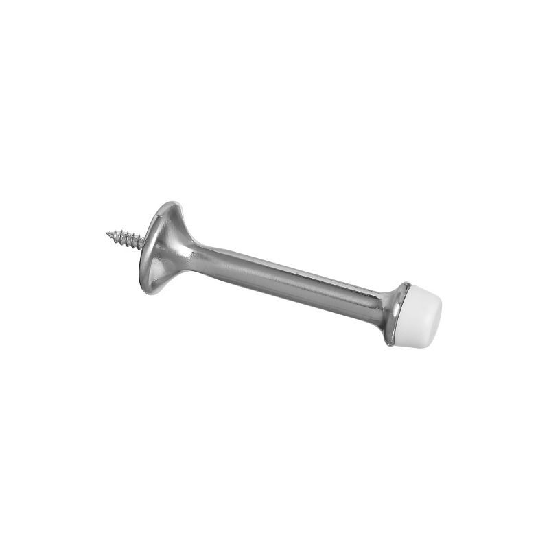 National Hardware 3 in. Satin Nickel Door Stop
