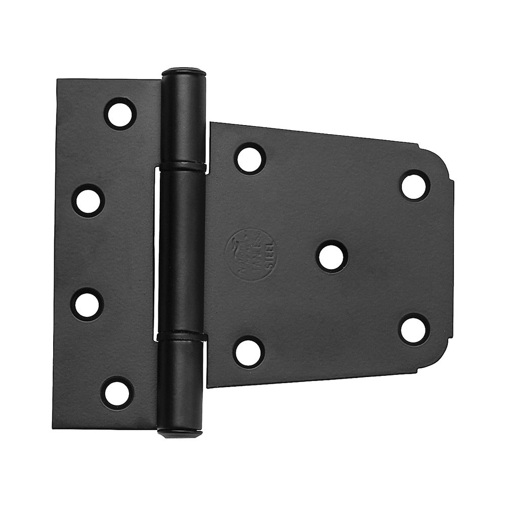 National Hardware 3-1/2 in. Matte Black V289 Gate Hinge