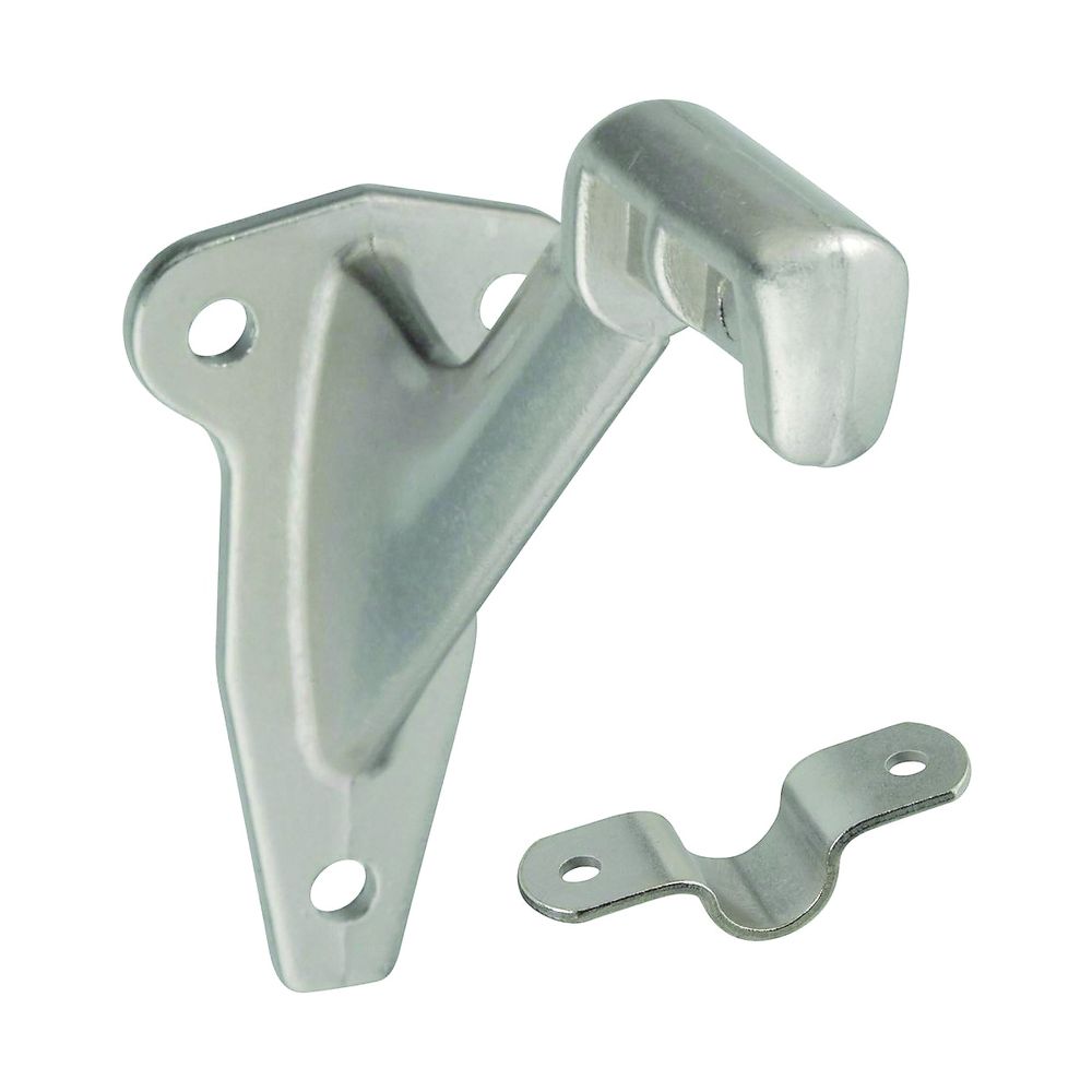 National Hardware Satin Nickel Zinc Handrail Bracket
