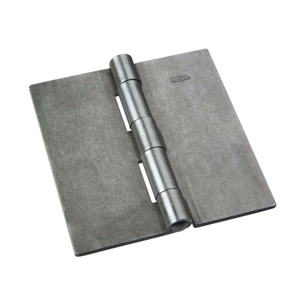 National Hardware 5 in. Plain Steel Surface Door Hinge