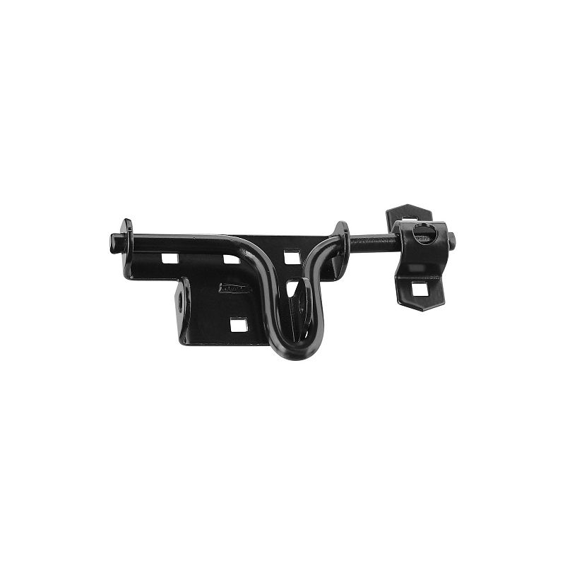 National Hardware Black Ornamental Door and Gate Latch