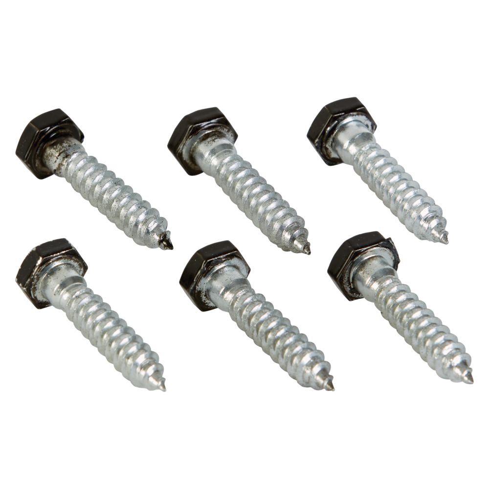 National Hardware 5/16 in. x 1-1/2 in. Black Steel Lag Screw