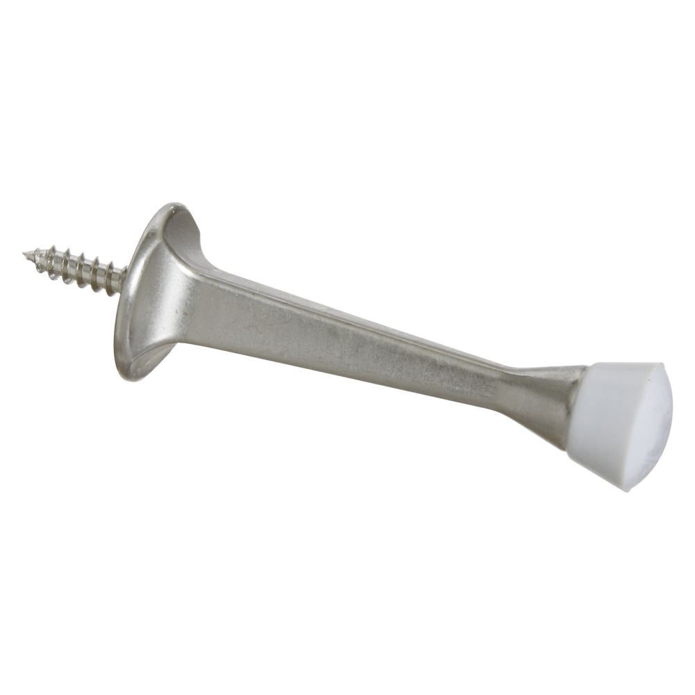 National Hardware 3 in. Satin Nickel Door Stop