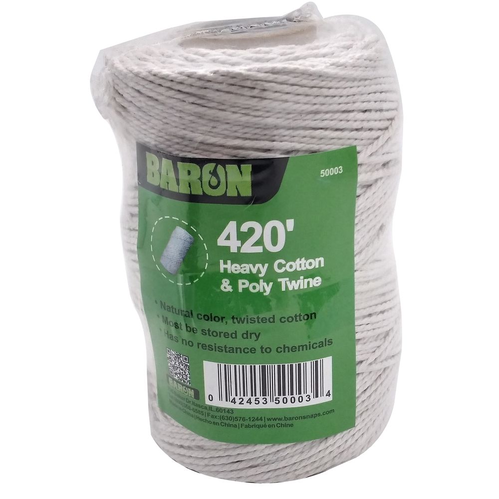 Baron Mfg 420 ft. Medium Cotton Twine