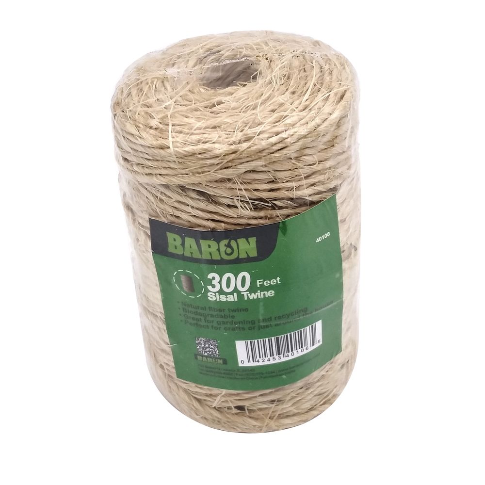 Baron Mfg 1/8 in. x 300 ft. Natural Sisal Twine