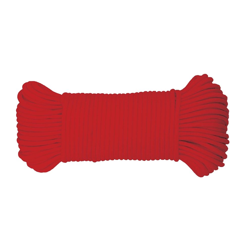 Baron Mfg 5/32 in. x 100 ft. Red 550 Paracord