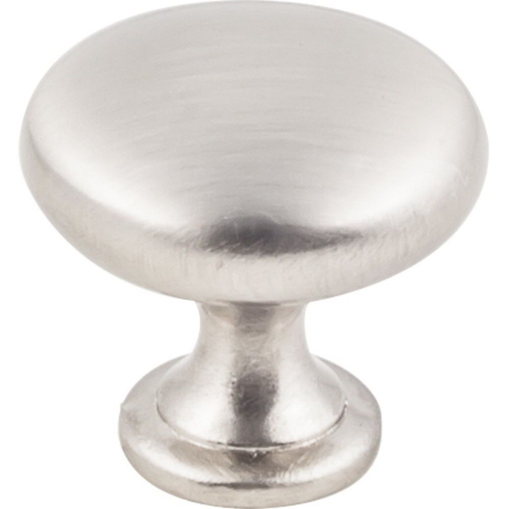 Hardware Resources 1-3/16 in. Satin Nickel Cabinet Knob, 4-Pack