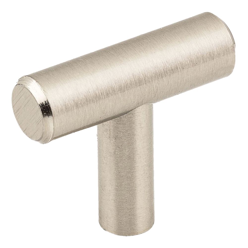 Hardware Resources 1-9/16 in. Satin Nickel Cabinet Knob, 10-Pack