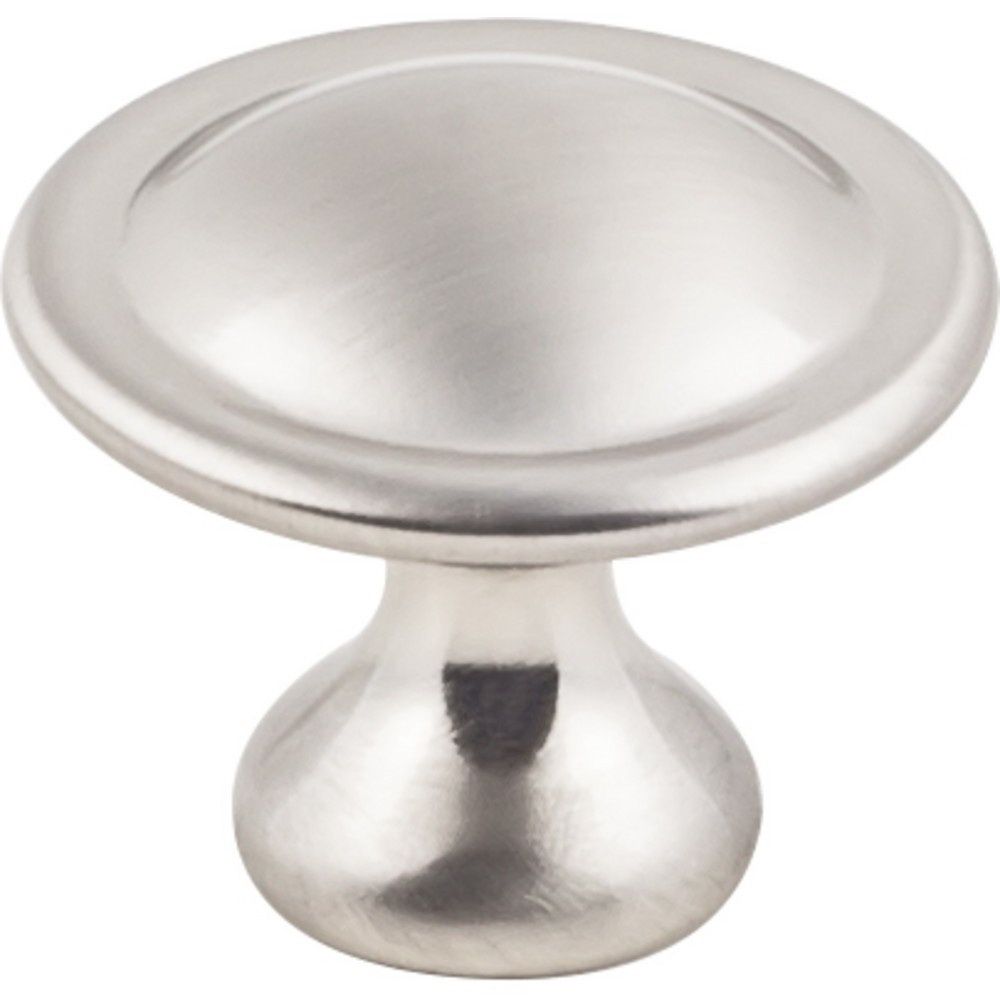 Hardware Resources 1-1/8 in. Satin Nickel Cabinet Knob, 10-Pack