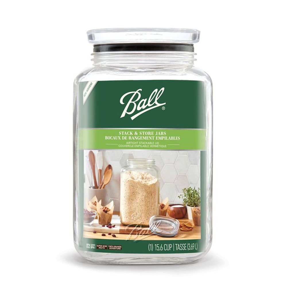 Ball 15.6 Cup Stack and Store Glass Jar