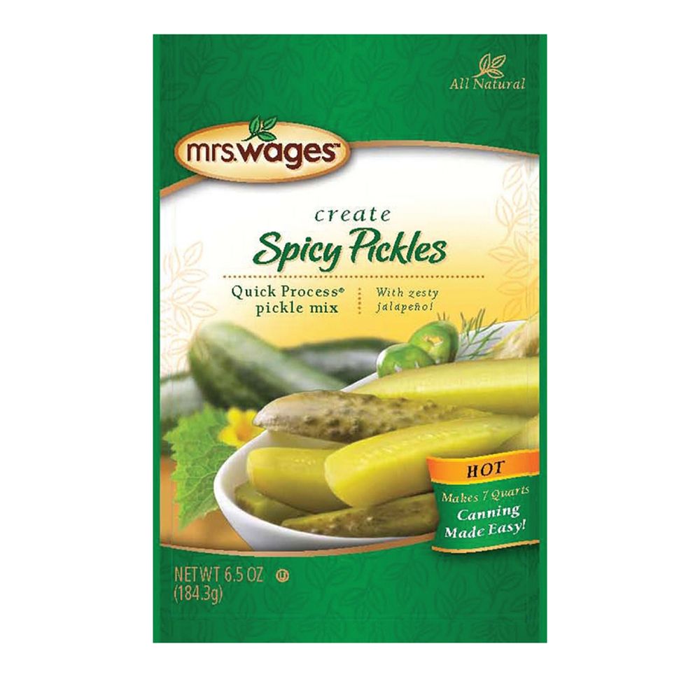 Mrs. Wages 6.5 oz. Hot Spicy Pickle Mix