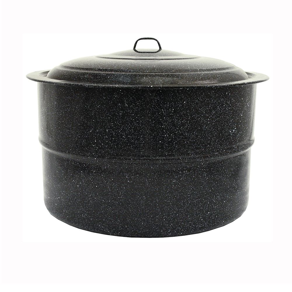 Cinsa Usa 33 qt. Granite Steel Preserving Canner Pot