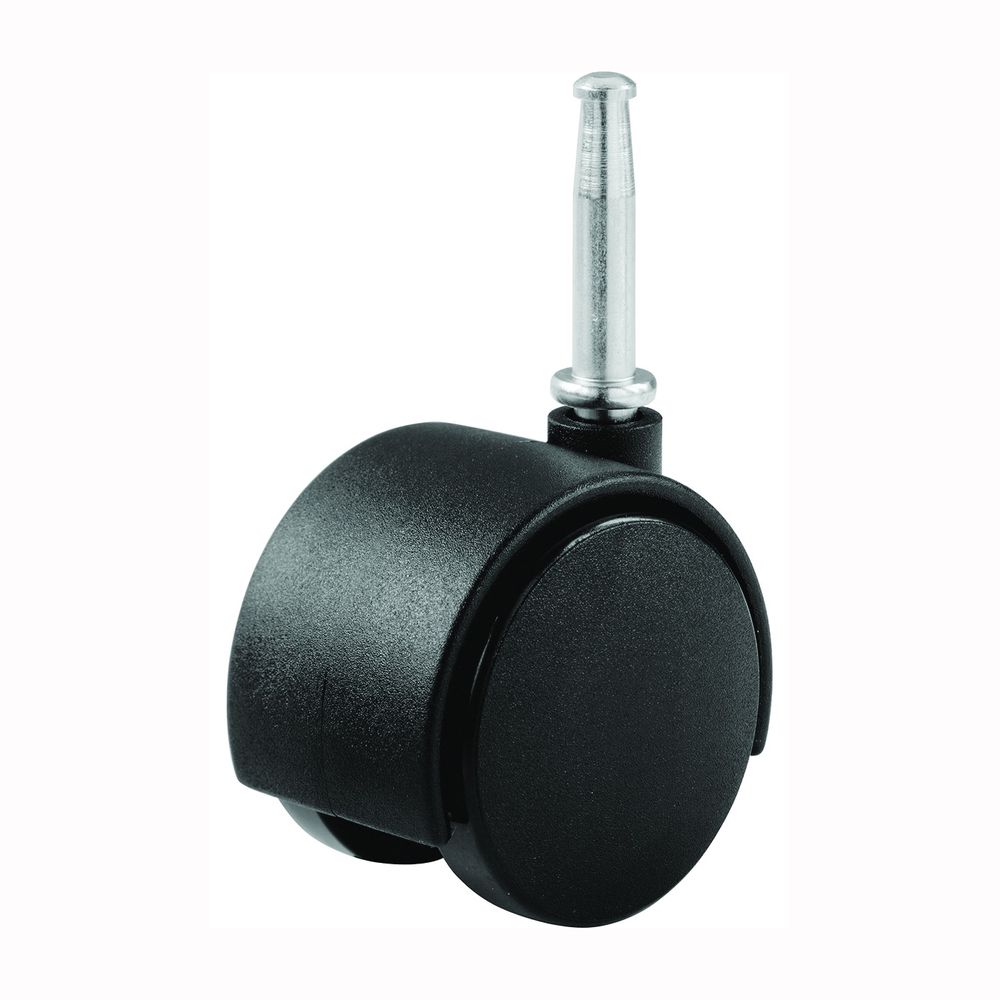 Shepherd 2 in. Twin Wheel Nylon Stem Caster