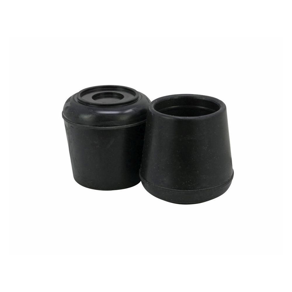 Shepherd 1-1/4 in. Black Rubber Furniture Leg Tip
