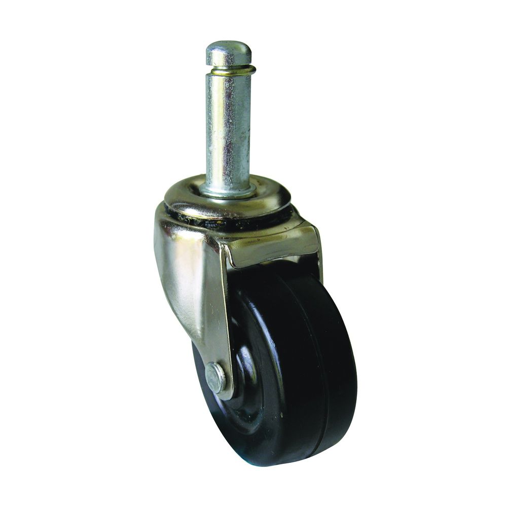 Shepherd 2 in. 80 lb. Rubber Swivel Caster