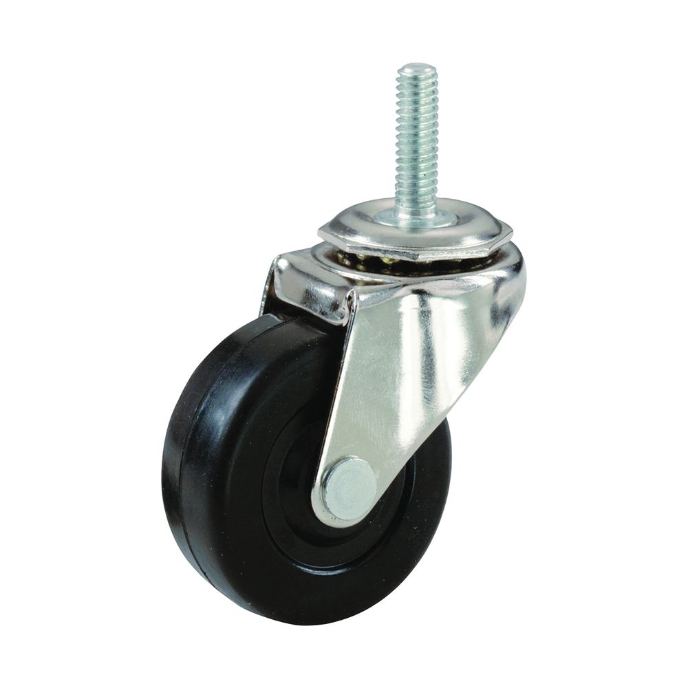 Shepherd 2 in. Soft Rubber Swivel Caster