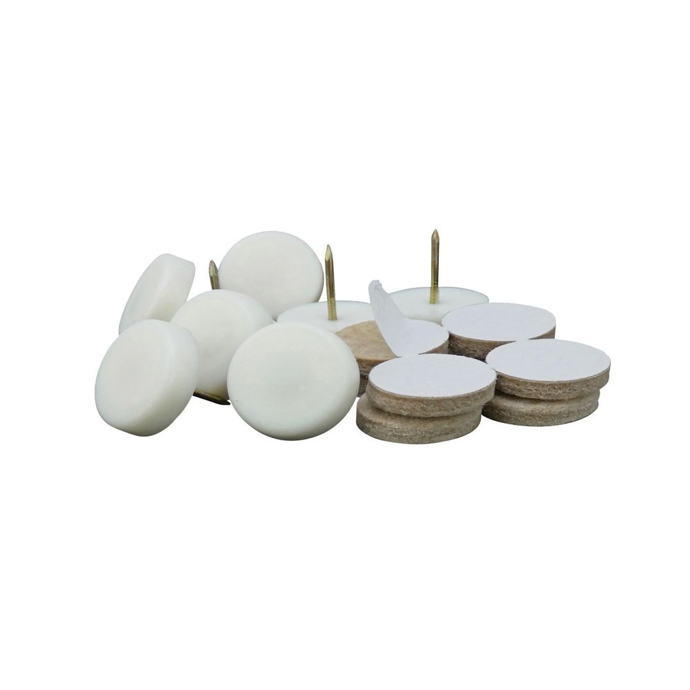 Shepherd 1-1/8 in. Almond Furniture Glide