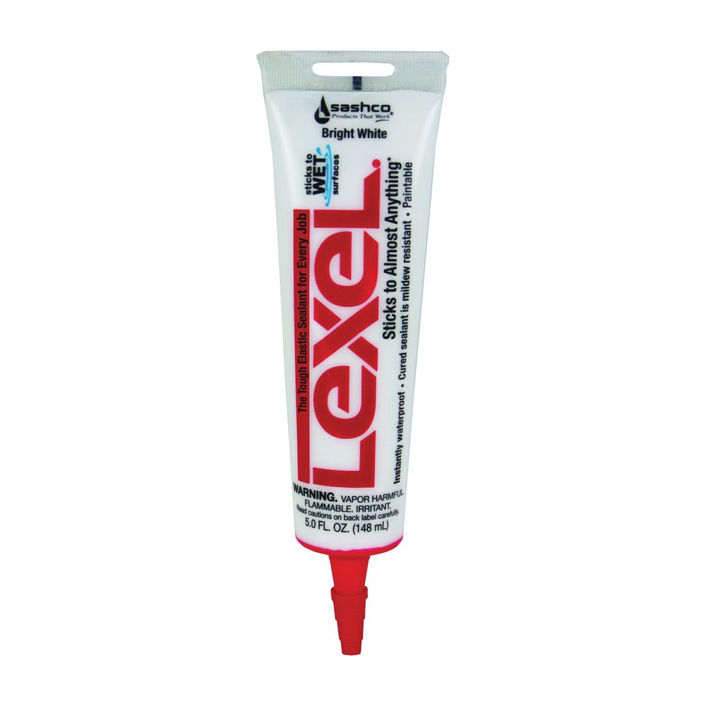 Sashco 5 oz. White General Purpose Indoor and Outdoor Caulk