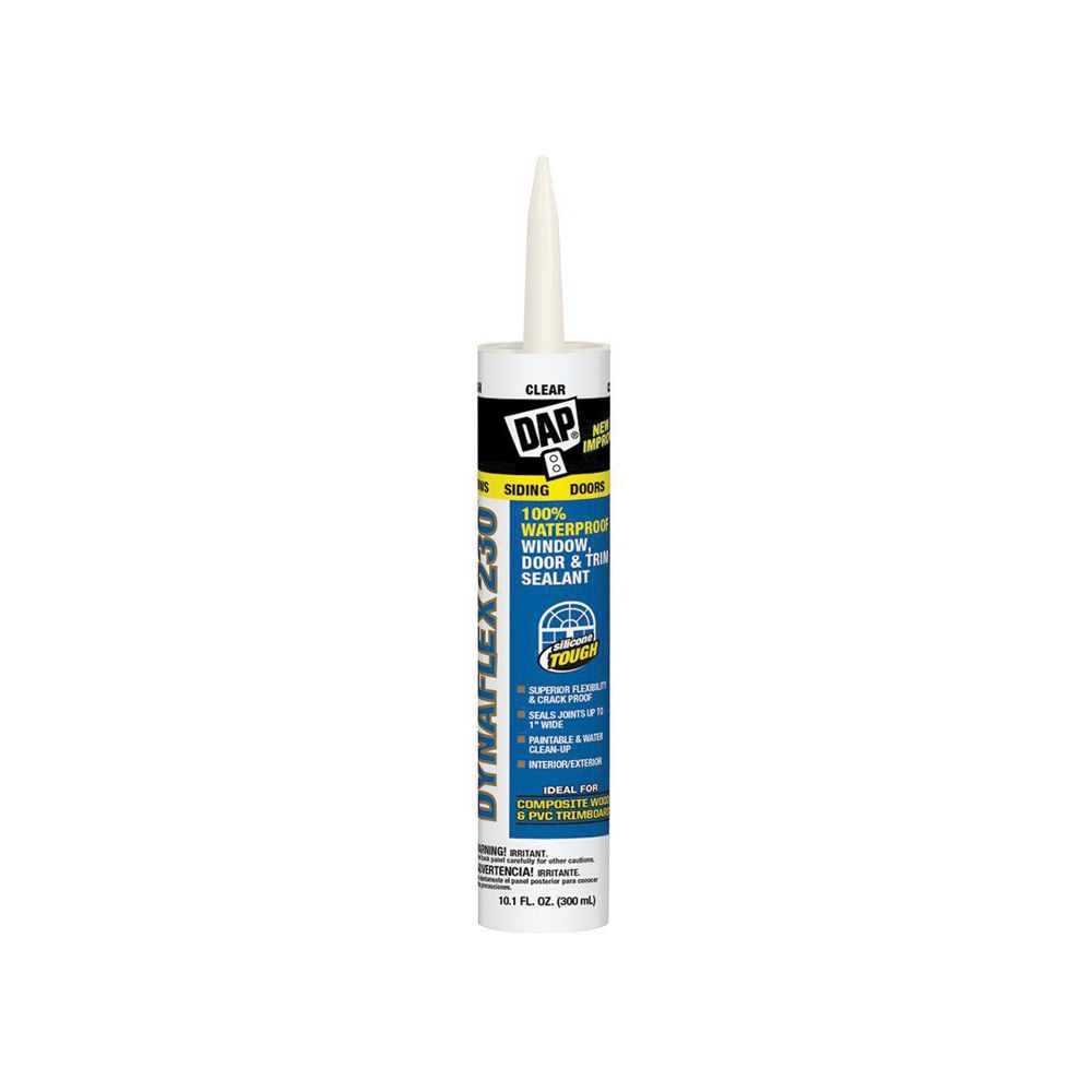 Dap 10.1 oz. Dynaflex 230 Clear Interior/Exterior Latex Sealant